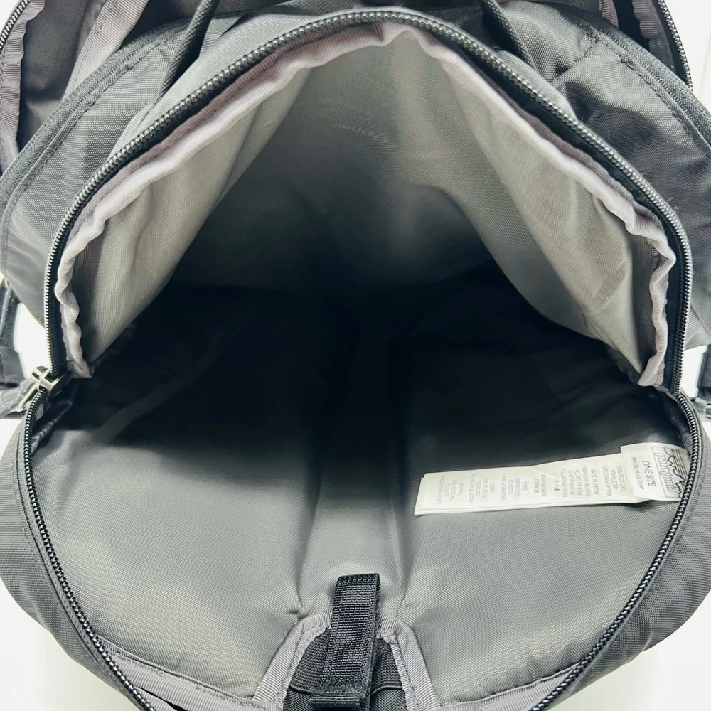 Patagonia Black Backpack with Blue Logo STY47913FA23